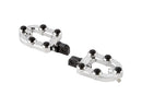 Harley Davidson Sportster [1991-2020]-Ness-MX Footrests (without brackets) Chrome-1
