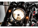 Harley Davidson Dyna [2006-2017]-Athene fork tube covers at the top with integrated-2