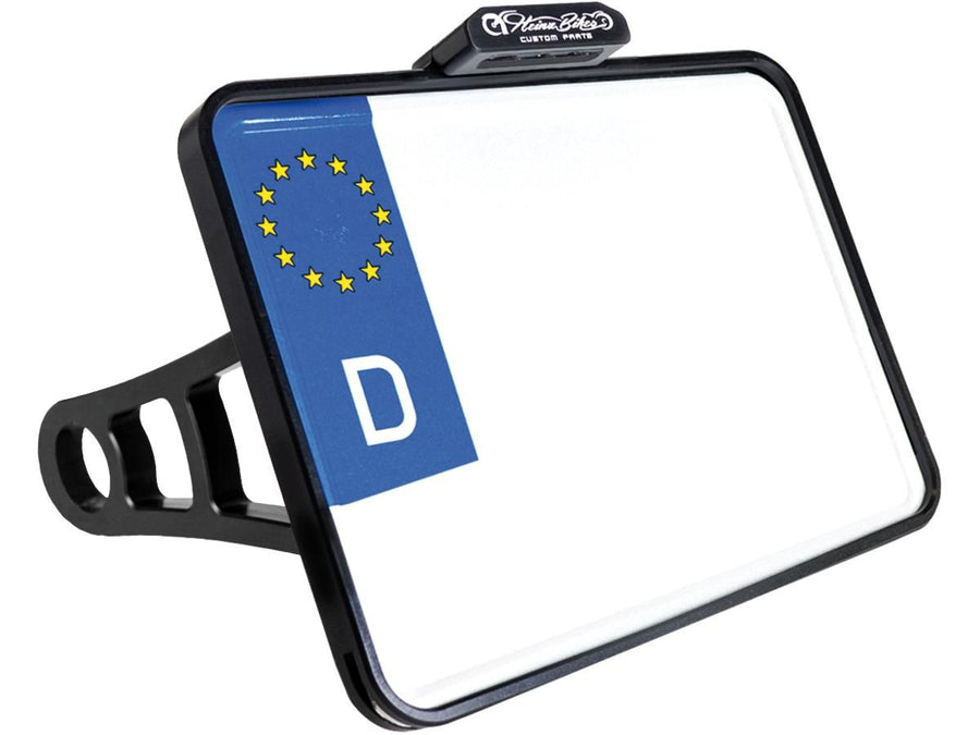 Harley Davidson Softail [2018-2024]-side assembly license plate holder Kit German