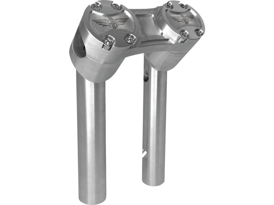 Harley Davidson FX [1974-1978]-6 "Clubstyle Pullback Risers with silver clamp
