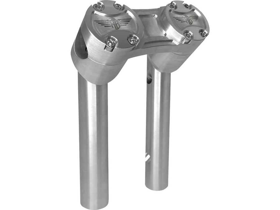 Harley Davidson FX [1974-1978]-6 "Clubstyle Pullback Risers with silver clamp