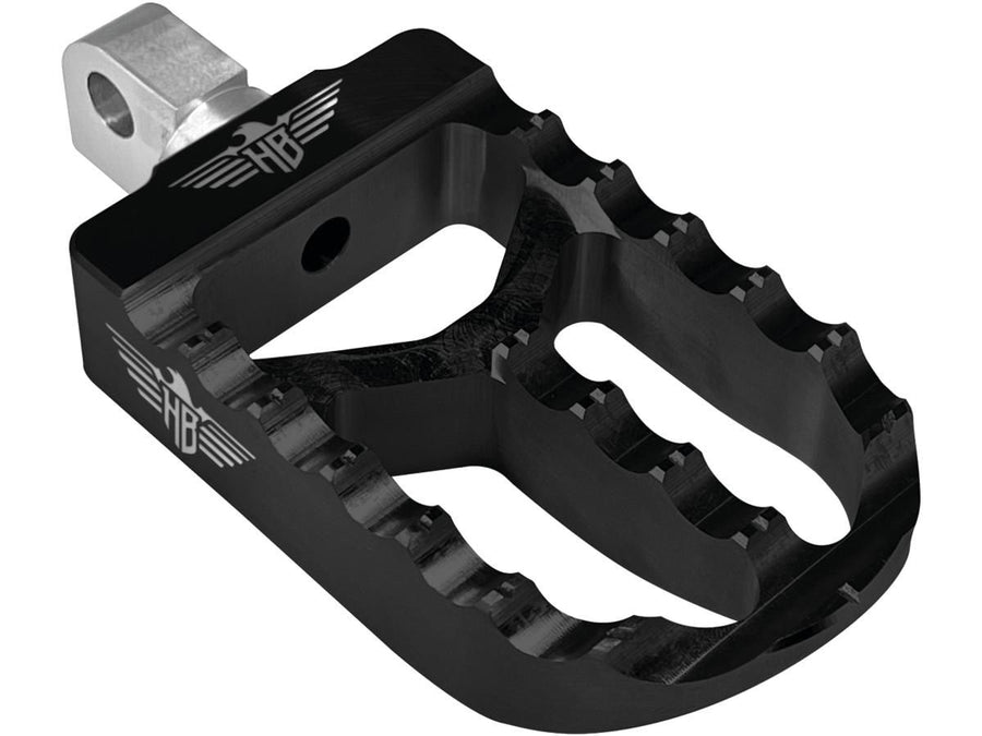 Harley Davidson Softail [2018-2025]-MX V2 footrests black anodized