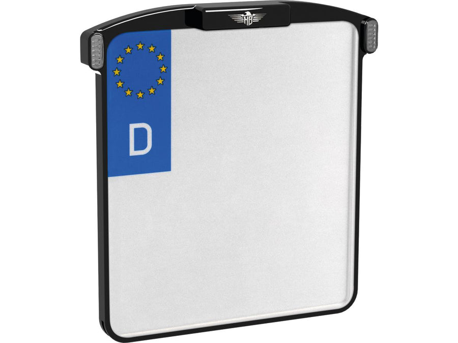 Harley Davidson-all-in-one micro license plate holder base plate 3 in 1 and