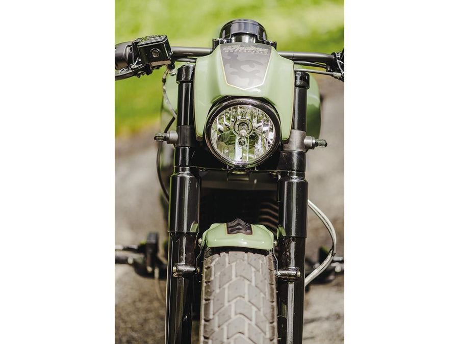 Harley Davidson Indian Scout [2015-2024]-Old School front wheel protection sheet