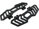 Harley Davidson Touring [1985-2025]-Trackboard driver's footrest black anodized-4