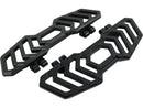 Harley Davidson Touring [1985-2025]-Trackboard driver's footrest black anodized-12