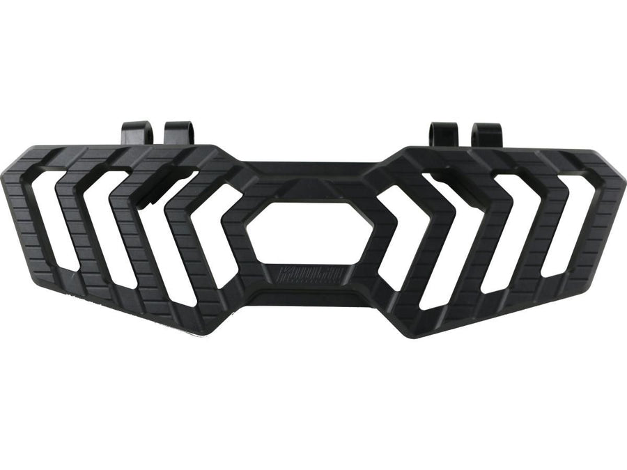 Harley Davidson Touring [1985-2025]-Trackboard driver's footrest black anodized