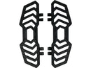 Harley Davidson Touring [1985-2025]-Trackboard driver's footrest black anodized-9