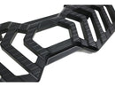 Harley Davidson Touring [1985-2025]-Trackboard driver's footrest black anodized-7