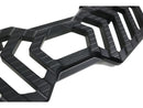 Harley Davidson Touring [1985-2025]-Trackboard driver's footrest black anodized-15