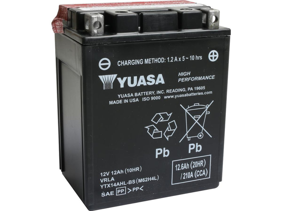Harley Davidson Indian Scout [2015-2024]-maintenance-free YTX14AH-BS dry battery
