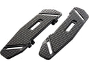 Harley Davidson FLSL [2018-2021]-Speedliner driver's footrest black anodized-1