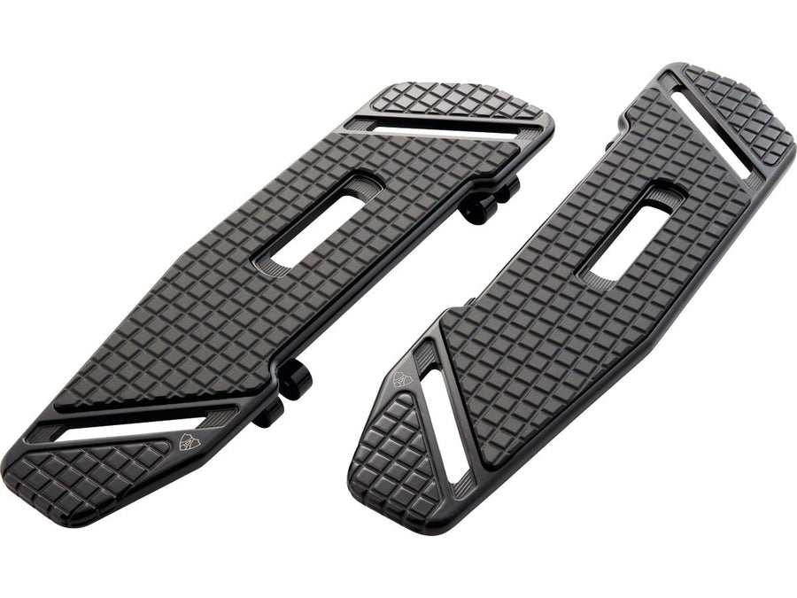Harley Davidson FLSL [2018-2021]-Speedliner driver's footrest black anodized