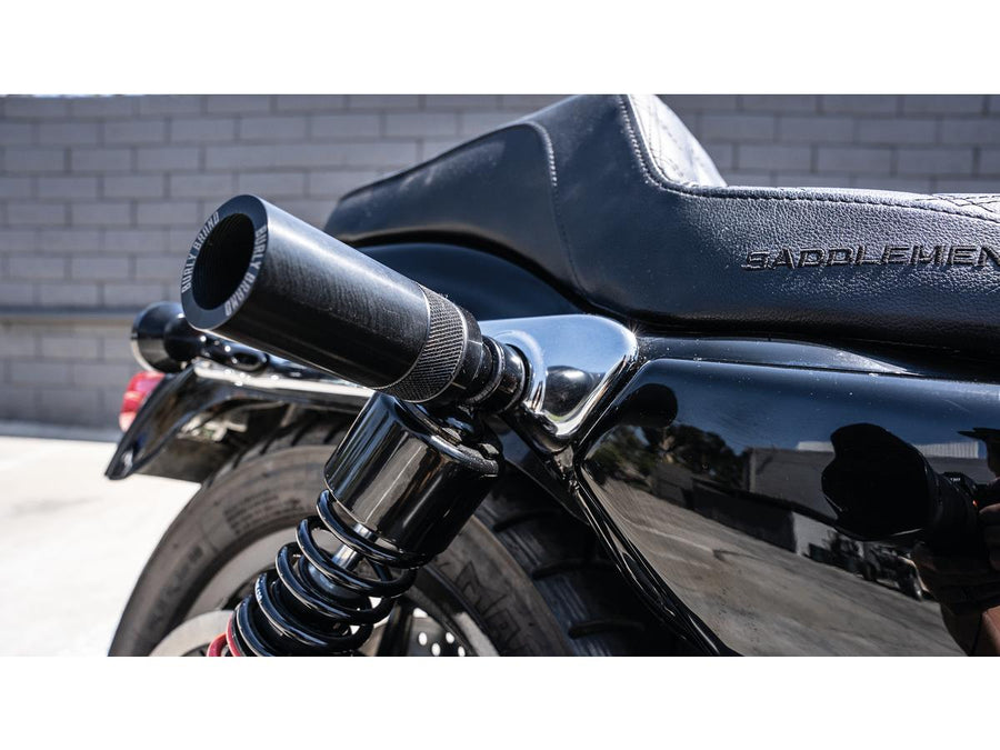 Harley Davidson Sportster [2004-2020]-Brawler front and rear-down bracket kit