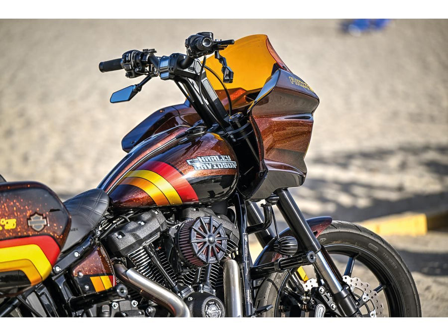 Harley Davidson Fxlrst [2022-2024]-Club-style pullback-riser kit for digital