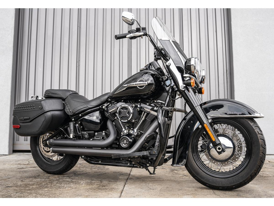 Harley Davidson FLSL [2018-2021]-MX-Style Food boards satin black