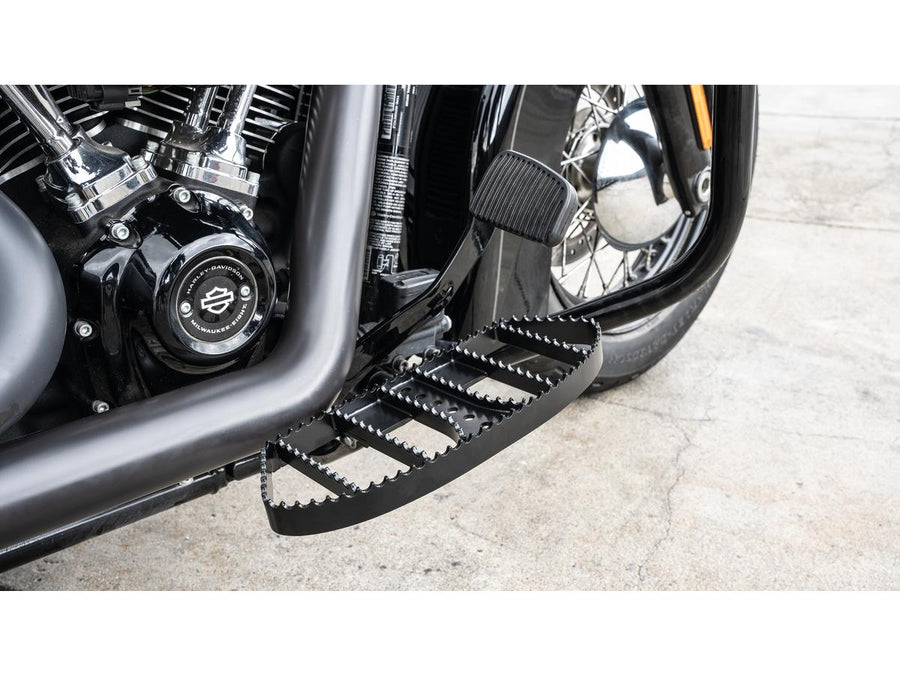 Harley Davidson FLSL [2018-2021]-MX-Style Food boards satin black