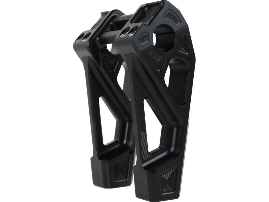 Harley Davidson Sportster [1985-2020]-6 "Universal Fastback Risers black anodized