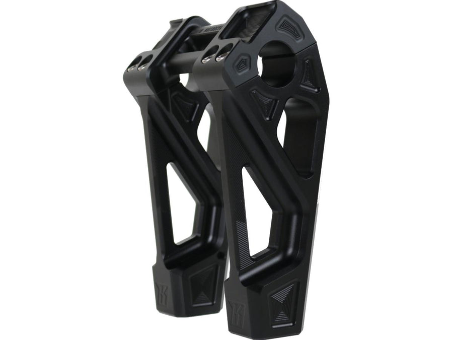 Harley Davidson Sportster [1985-2020]-6 "Universal Fastback Risers black anodized