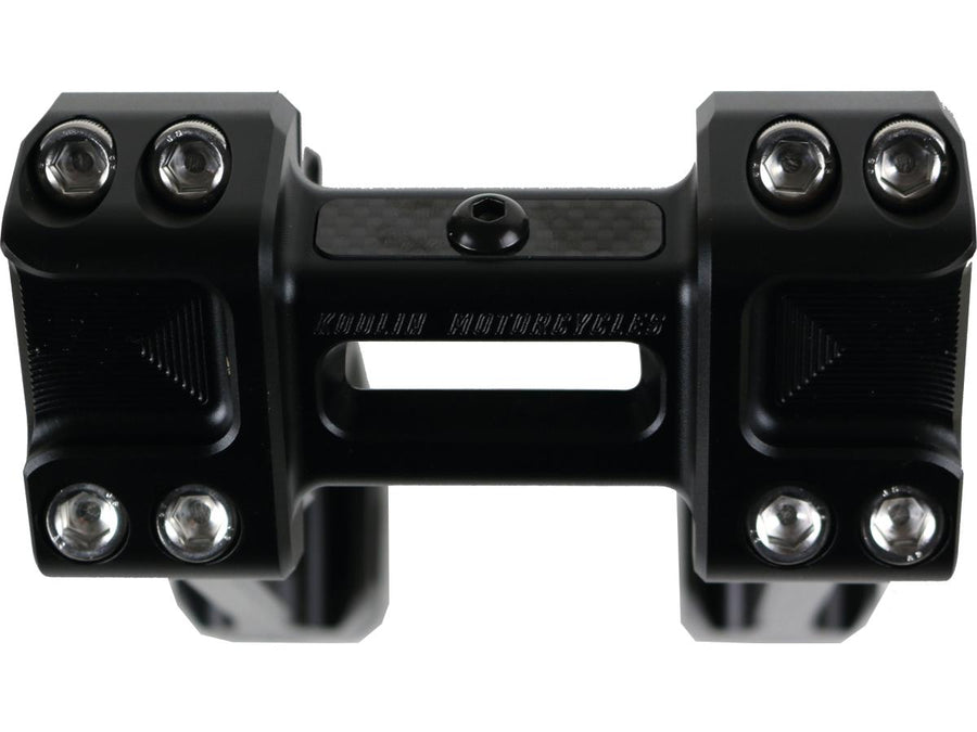 Harley Davidson Sportster [1985-2020]-6 "Universal Fastback Risers black anodized