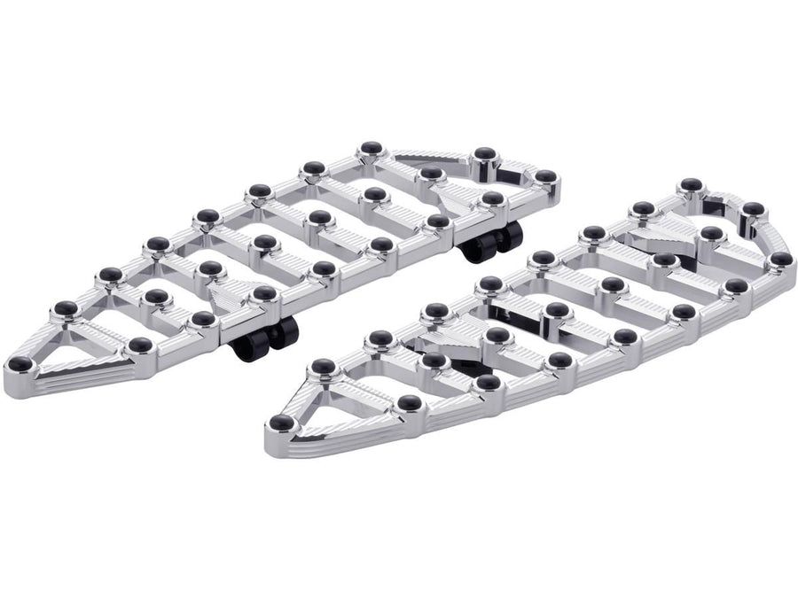 Harley Davidson Touring [1985-2025]-MX driver's footrest chrome