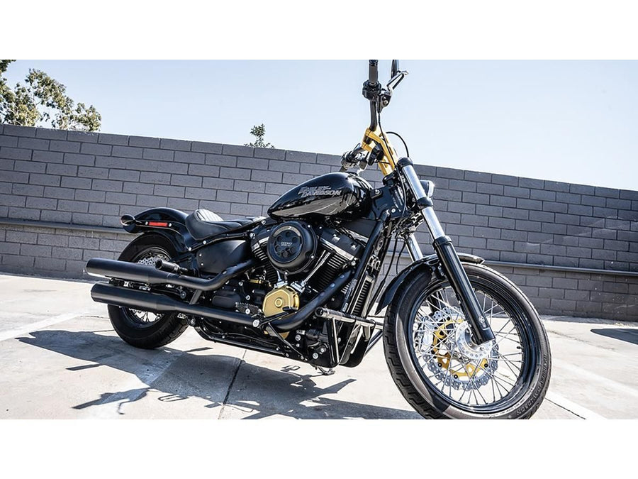 Harley Davidson Softail Note [2018-2024]-Brawler rear-bracket kit black ...