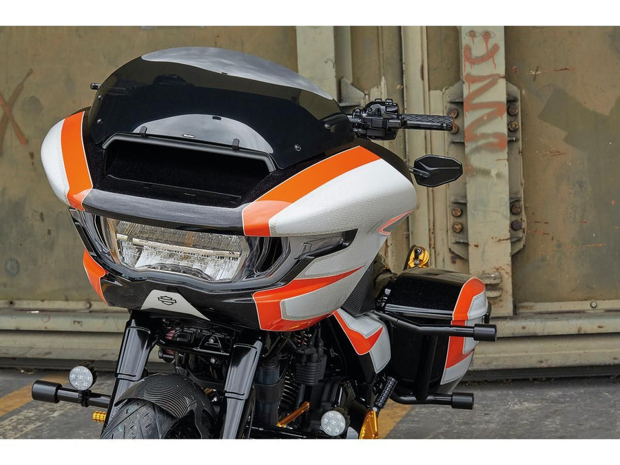 Harley Davidson Fltrxse [2023-2025]-Helix replacement windshield Height: 10.5 "