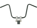 Harley Davidson-400 Ape hanger handlebar with dents, 3-hole, black-1