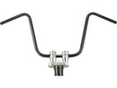 Harley Davidson-400 Ape hanger handlebar with dents, 3-hole, black-4