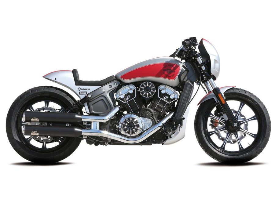 Harley Davidson Indian Scout Note [2015-2024]-Caferacer rear kit Aluminum