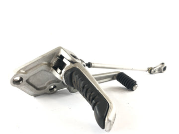 Ducati Paso 750 [1990] - Driver's footrest left with gearshift pedal and rod - 0