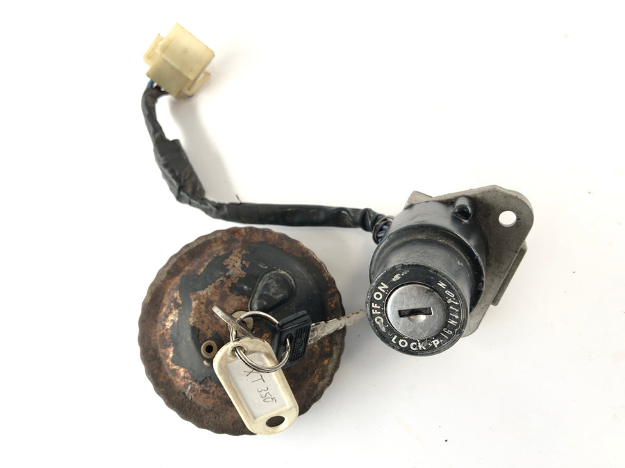Yamaha XT 350 55V [1987] - Ignition lock tank lock