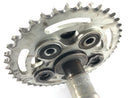 Ducati Multistrada 1000 DS [2004] - Rear axle with sprocket and brake disc-3