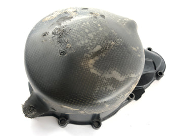 Triumph Street Triple R 675 D67LD [2008] - Alternator cover with carbon cover
