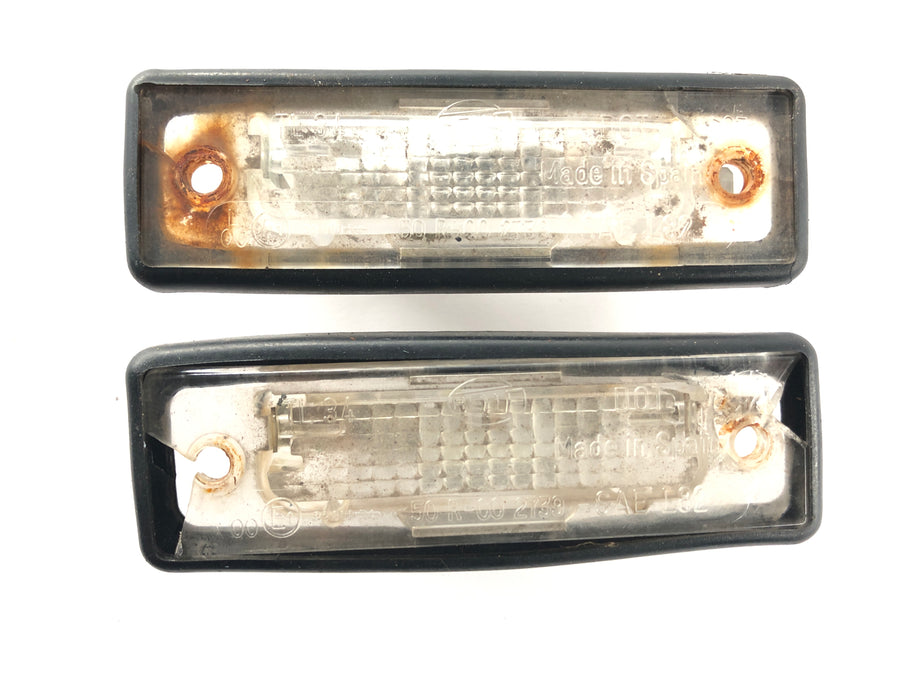 BMW M 535i E28 [1986] - License plate lighting