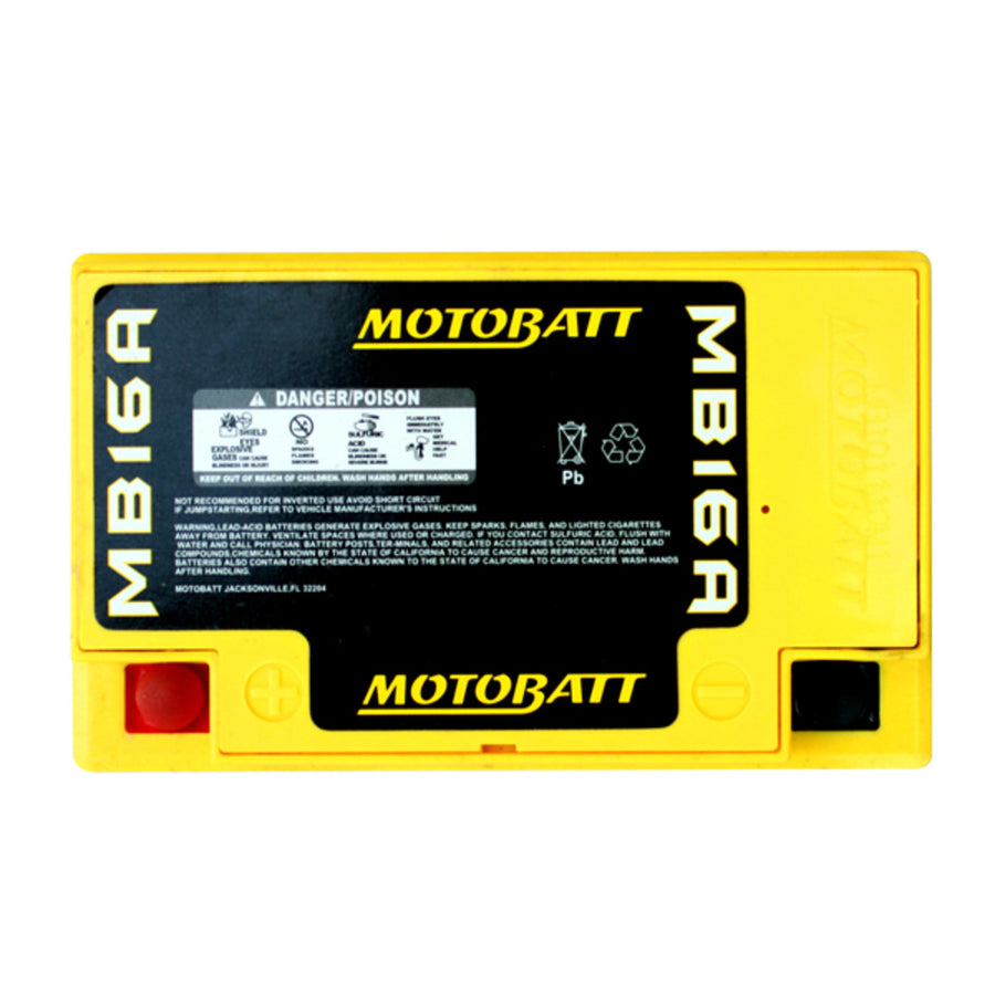 HONDA VT 750 [1983-1987] - Motorcycle battery MB16A Yellow 12V19Ah 220CCA