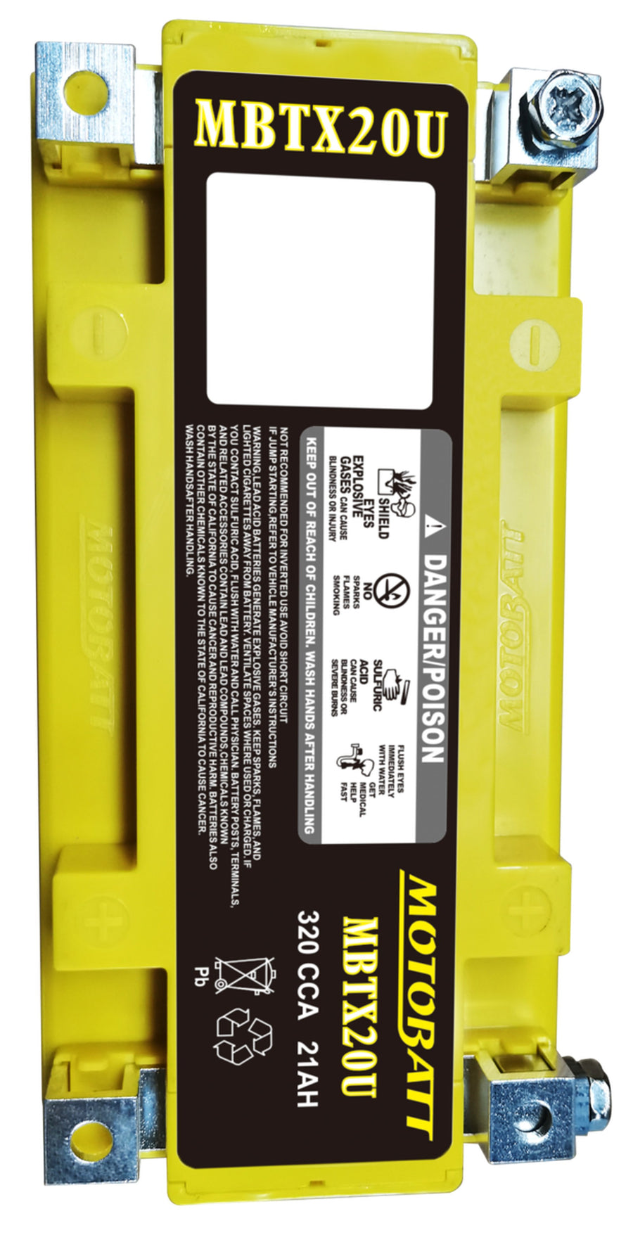 CAN-AM OUTLANDER 500 EFI [2016-2017] - Powersport Quadflex AGM battery