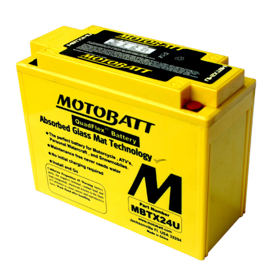 POLARIS 650 INDY SKS (L/C) [1988-1990] - Powersport Quadflex AGM battery