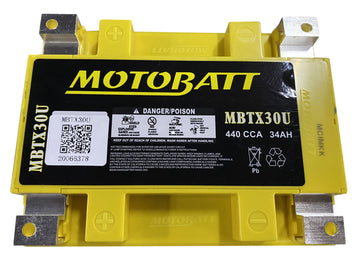 BMW K 100 RT [1983-1993] - MBTX30U Yellow 12V34Ah ​​440CCA