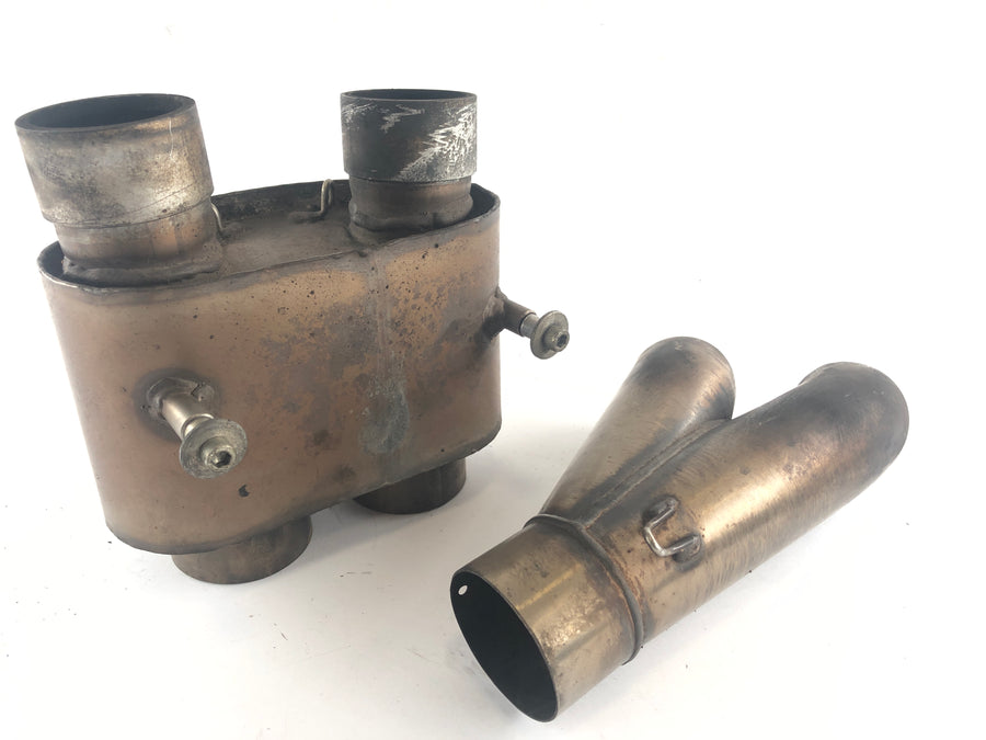 Ducati 999 H4 [2003] - Pre-silencer set exhaust