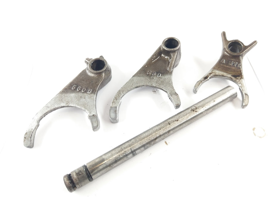 Triumph Speed ​​Triple 885i T509 [1997] - Shift forks shift claws with shaft