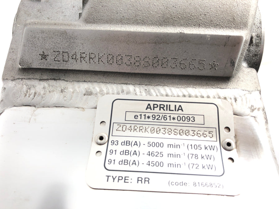 Aprilia RSV 1000 RR Factory [2009] - Frame with vehicle documents