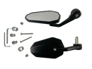 Handlebar end mirrors 2 pieces [E-mark] - Kawasaki Z 125 650 900 H2 RS Detailed view