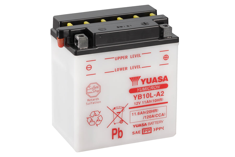 SUZUKI GS 500 [1978-2001] - Motorcycle battery YB10L-A2 12V 11Ah 120CCA