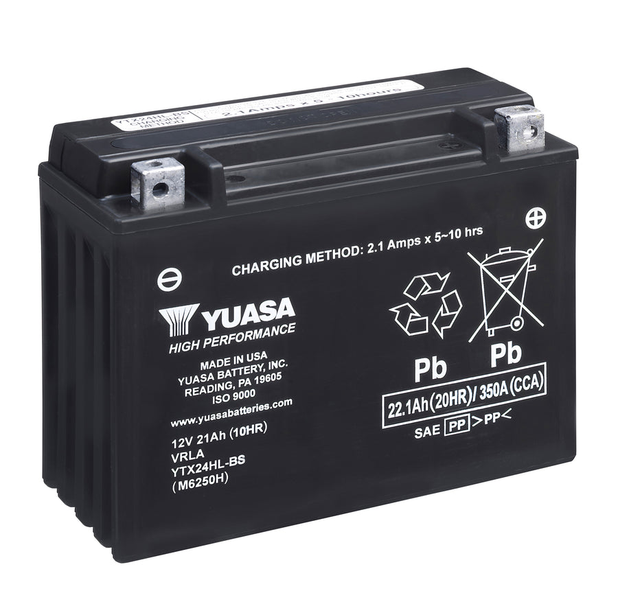 KAWASAKI ZG 1300 [1984-1989] - YTX24HL-BS 12V 21Ah 350CCA