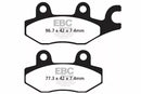 Yamaha XTZ 660 Tenere [EBC]-FA-HH series Sintermetal brake pads-1
