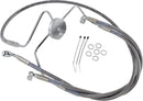 harley davidson flhri [DRAG SPECIALTIES] - Stainless steel brake line kit in extended version-1