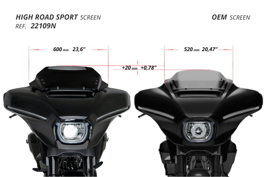 HARLEY DAVIDSON STREET GLIDE FLHX [2025] – High-Road Sport – Black