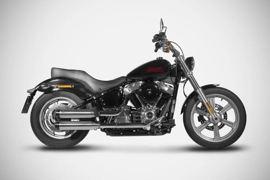 harley davidson fxlrs [ZARD] – Overlapped Slip-Ons silencer for HD-SOFTAIL M8
