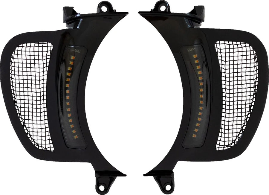 harley-davidson road glide st [CUSTOM DYNAMICS] – Genesis® 4 Dynamic LED Road Glide® ventilation inserts